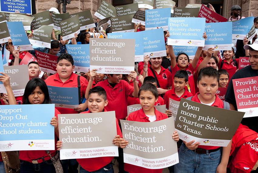 With Bill Pending, School Choice Supporters Rally The Texas Tribune